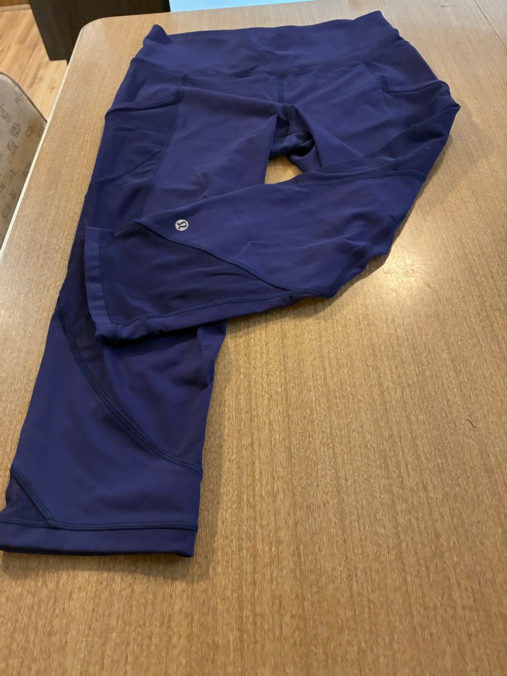 Lululemon Purple Capri-Length Leggings, Size 8